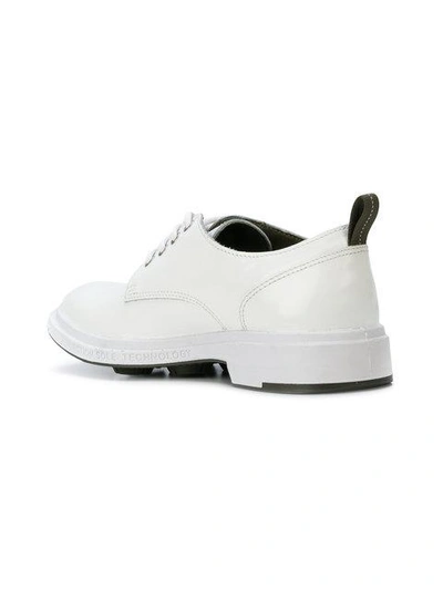 Shop Pezzol 1951 Royal Navy Derby Shoes - White
