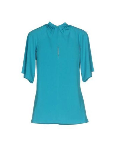 Shop Michael Michael Kors T-shirt In Turquoise