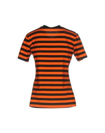 Shop Givenchy T-shirts In Orange