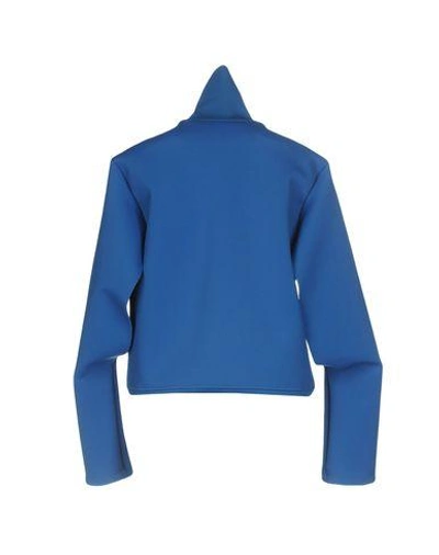Shop Balenciaga Jacket In Bright Blue