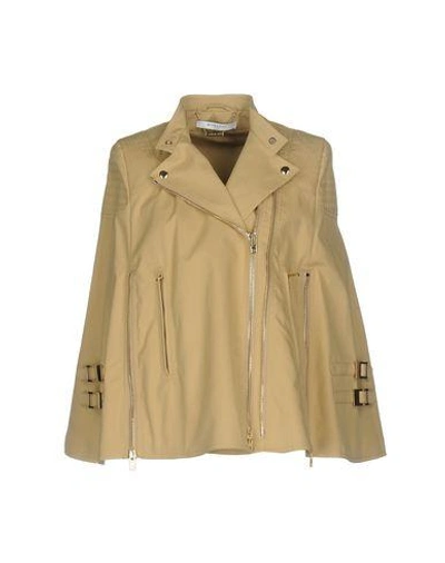 Shop Givenchy Cape In Beige