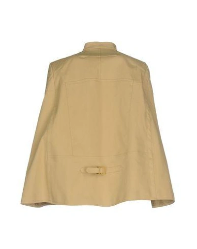 Shop Givenchy Cape In Beige