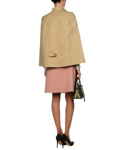 Shop Givenchy Cape In Beige