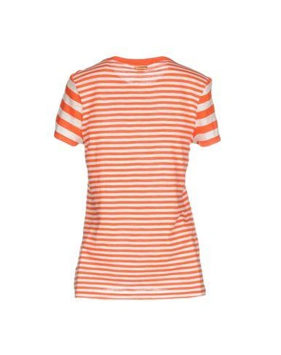Shop Michael Michael Kors T-shirts In Orange