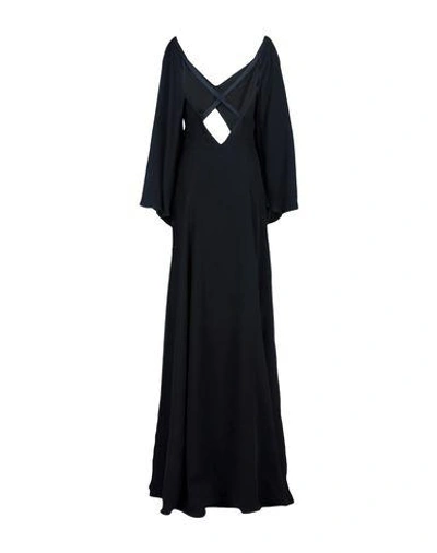 Shop Michael Kors Evening Dress In Black