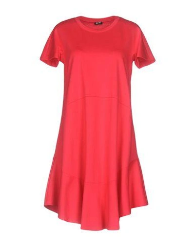 Shop Jil Sander Short Dress In Fuchsia