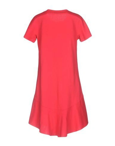 Shop Jil Sander Short Dress In Fuchsia