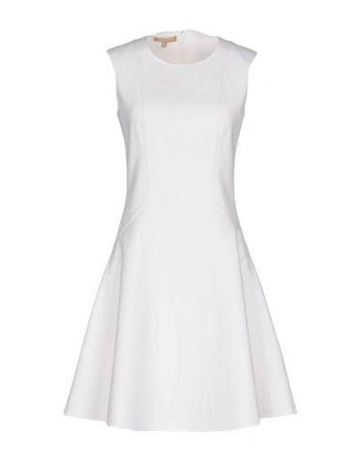 Shop Michael Kors Short Dress In White