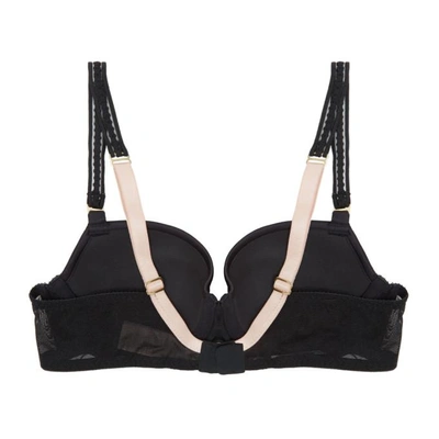 Shop Stella Mccartney Black Cherie Sneezing Contour Balconette Bra