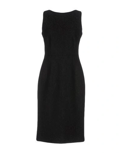 Shop Ainea Knee-length Dresses In Black