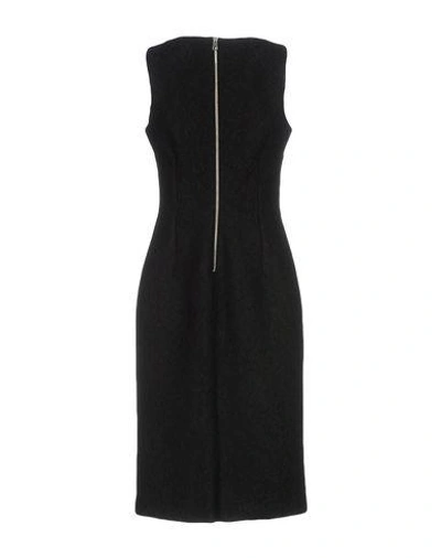 Shop Ainea Knee-length Dresses In Black
