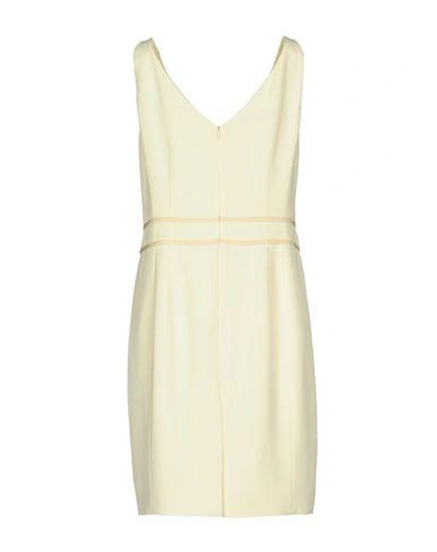 Shop Moschino Knee-length Dress In Ivory