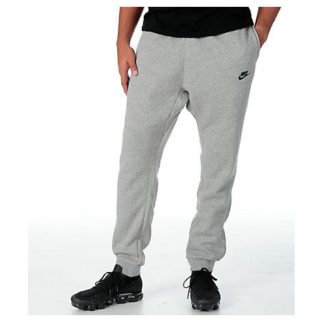 nike cuffed club jogger grey