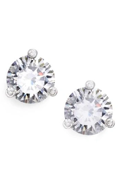Shop Kate Spade 'rise And Shine' Stud Earrings In Silver