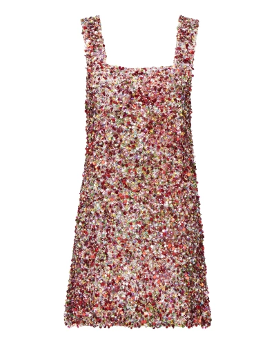 Shop Alexis Gina Multicolor Sequin Mini Dress