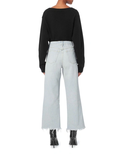 Shop Alexander Wang Kick Bleach Jeans