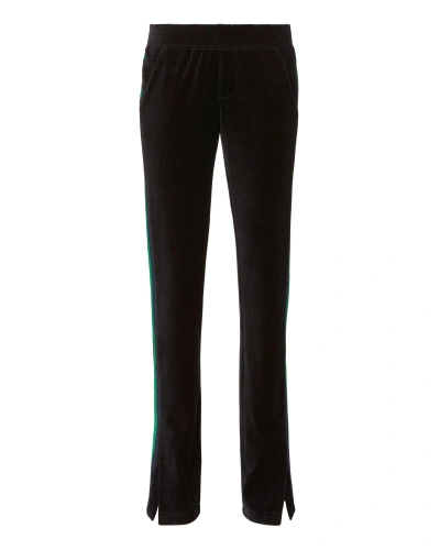 Shop Pam & Gela Striped Velvet Track Pants