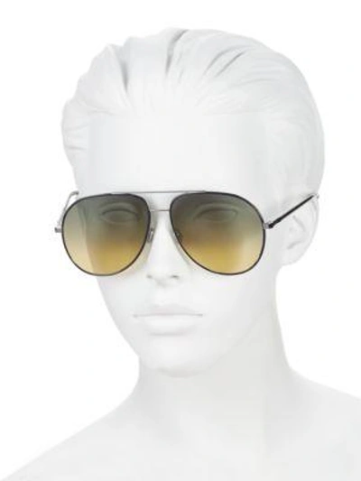 Shop Dior Women's Astral 59mm Aviator Sunglasses In Green