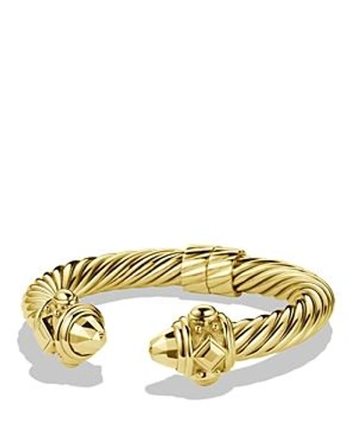 Shop David Yurman Renaissance Bracelet In Gold