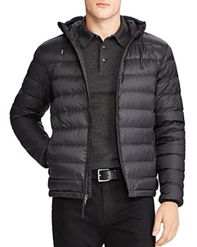 Polo Ralph Lauren Packable Hooded Down Jacket In Polo Black ModeSens