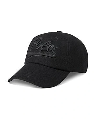 Shop Polo Ralph Lauren Signature Sports Cap In Black