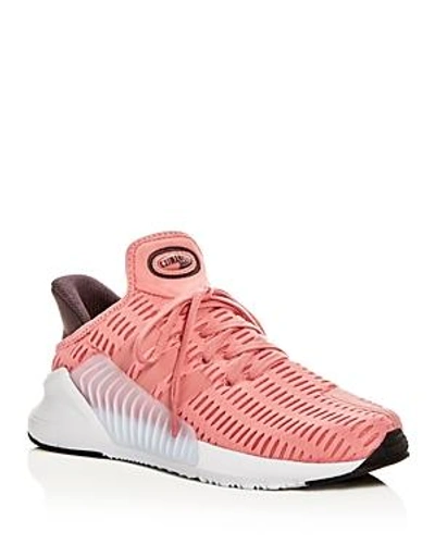 Shop Adidas Originals Women's Climacool Lace Up Sneakers In Tactile Rose/white