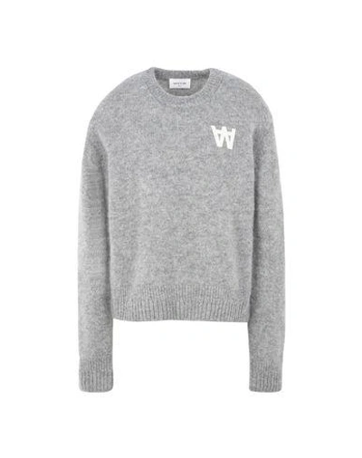 Shop Wood Wood Sweaters In Grey