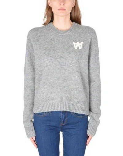Shop Wood Wood Sweaters In Grey