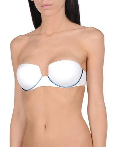 Shop La Perla Bikini Tops In White