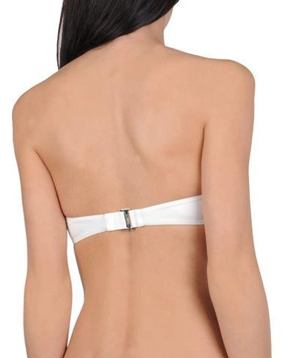 Shop La Perla Bikini Tops In White