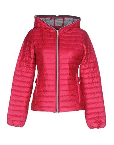 Shop Duvetica Down Jacket In Fuchsia