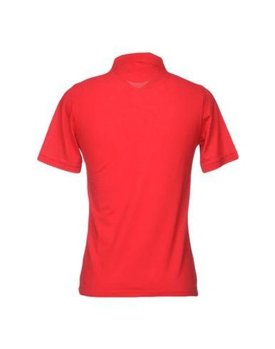 Shop Band Of Outsiders Polo Shirts In Red