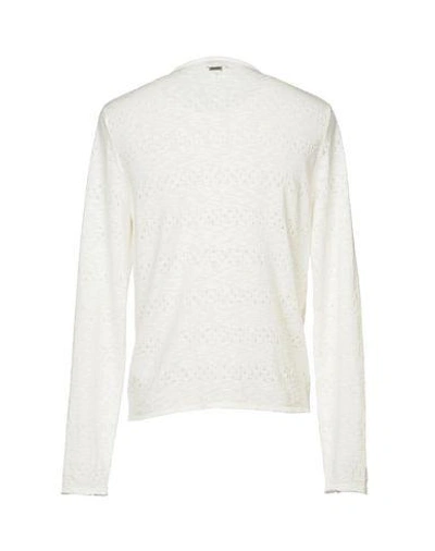Shop Just Cavalli Sweaters In White
