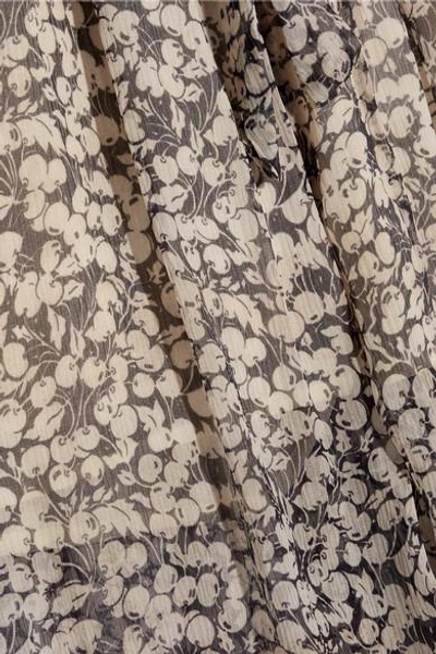 Shop Zimmermann Printed Silk-crepon Wide-leg Pants