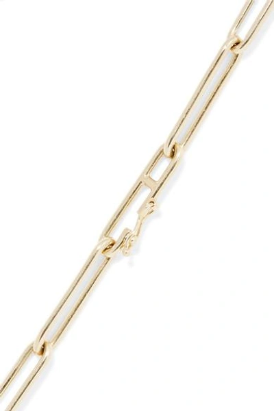 Shop Foundrae Passion 18-karat Gold Diamond Necklace