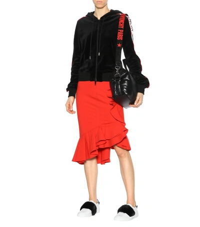 Shop Givenchy Urban Street Leather Sneakers