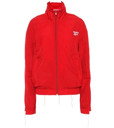 Shop Vetements X Reebok Jacket In Red
