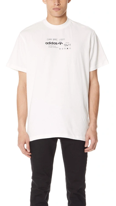 Alligevel nøje venlige Adidas Originals By Alexander Wang Aw Graphic Tee In White | ModeSens