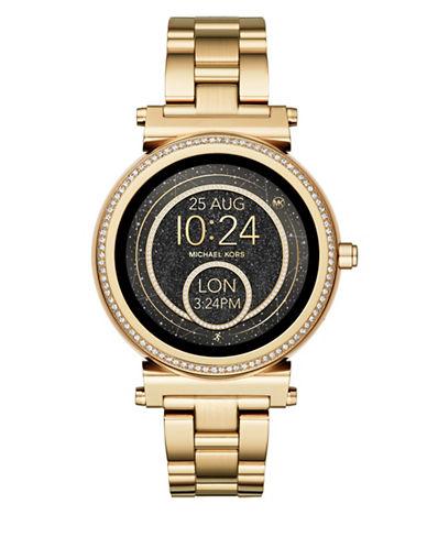 michael kors sofie gold smartwatch