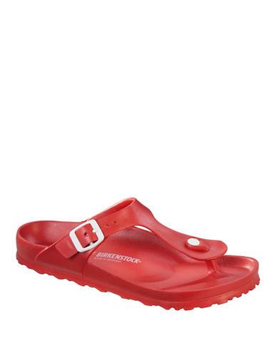 women's rubber birkenstock sandals