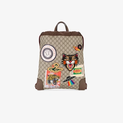 Gucci Courrier Soft GG Supreme Backpack