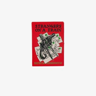 Shop Olympia Le-tan Strangers On A Train Book Clutch In Red