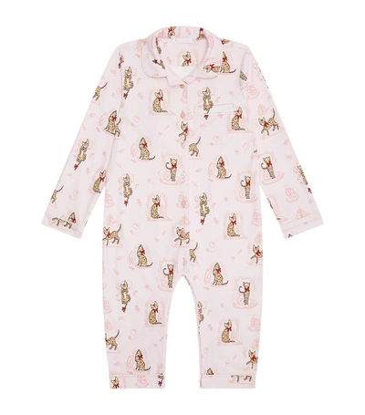 Shop Dolce & Gabbana Pyjama Playsuit In Multi