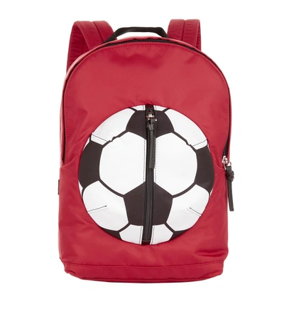 Shop Dolce & Gabbana Football Backpack In Multi