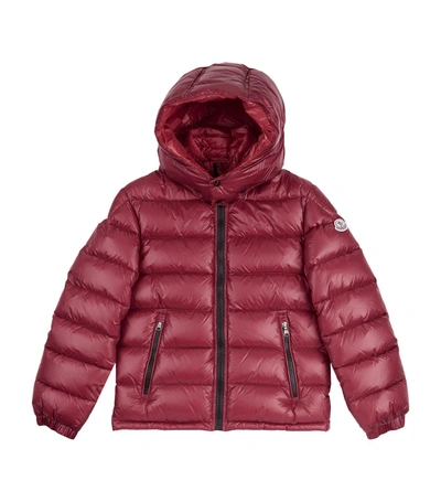 Shop Moncler New Zin Down Coat (12 Years) In Red