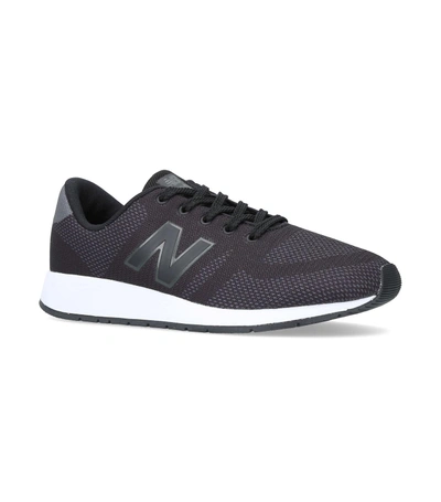 Shop New Balance 420 Hybrid Lace Up Sneakers In Black