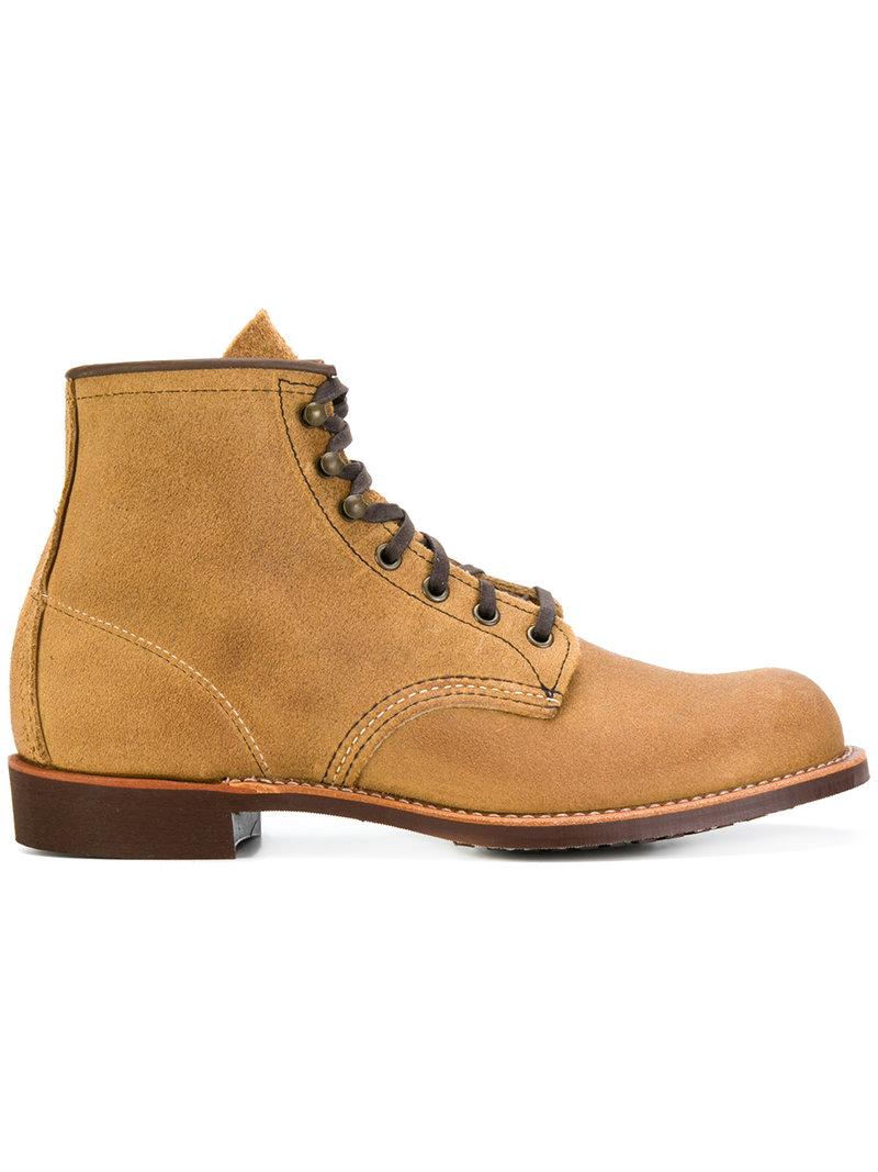 Red Wing Shoes Eyelet Lace-up Boots | ModeSens