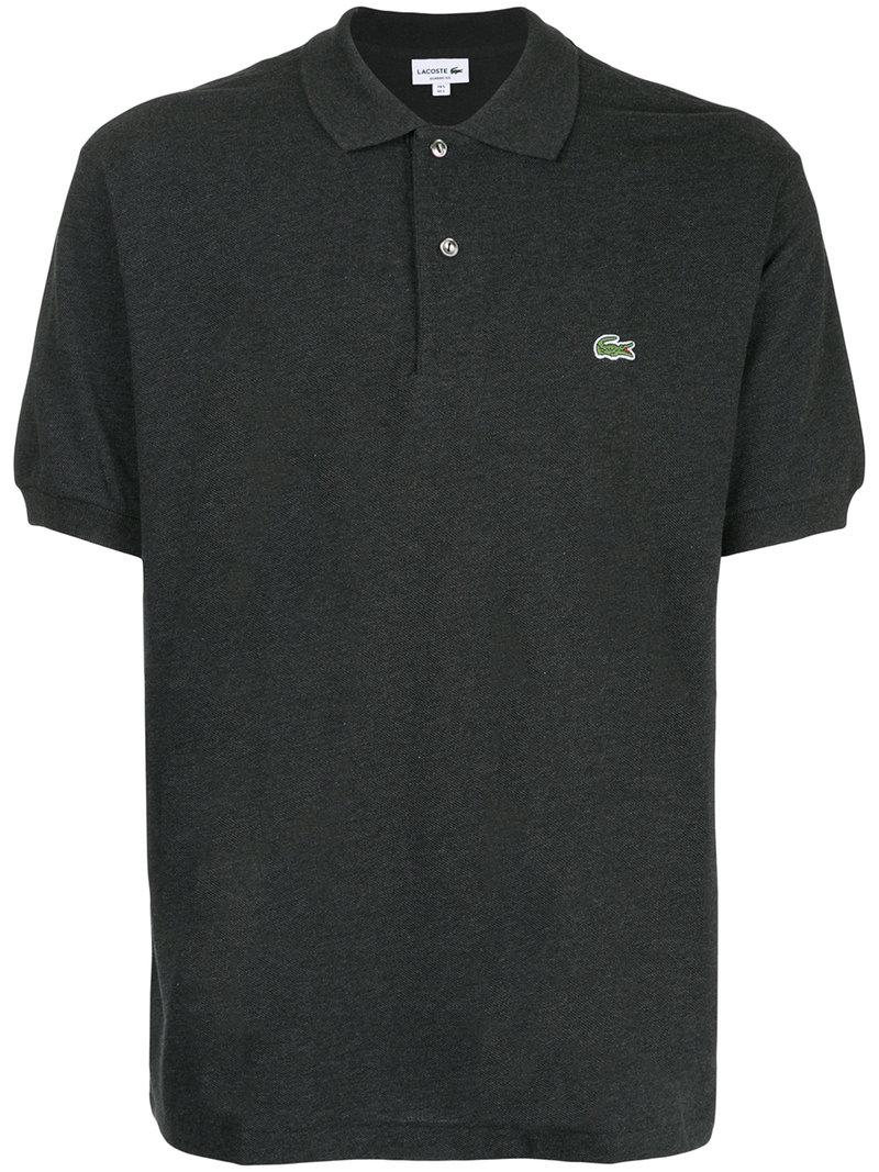 Lacoste Logo Patch Polo Shirt | ModeSens