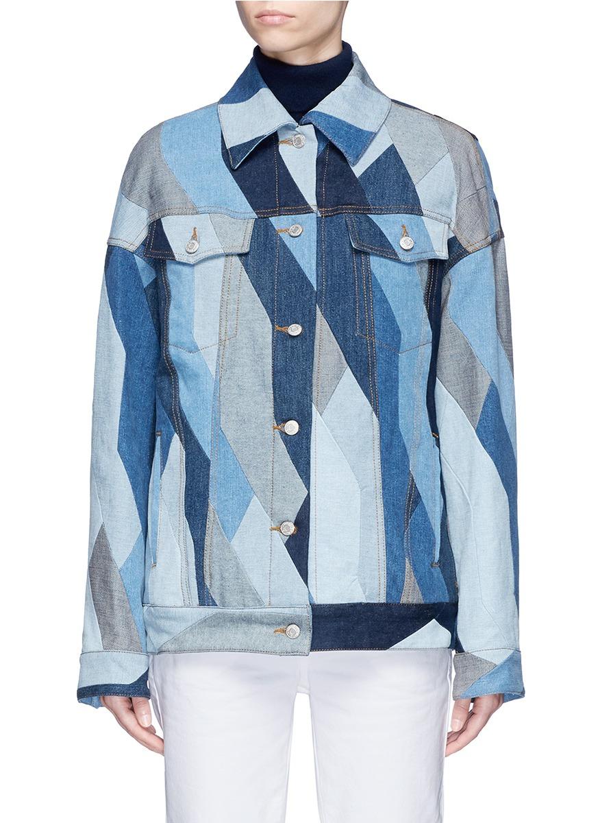 dries van noten denim jacket