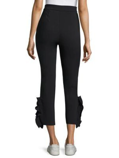 Shop Opening Ceremony William Flounce Trousers In Black